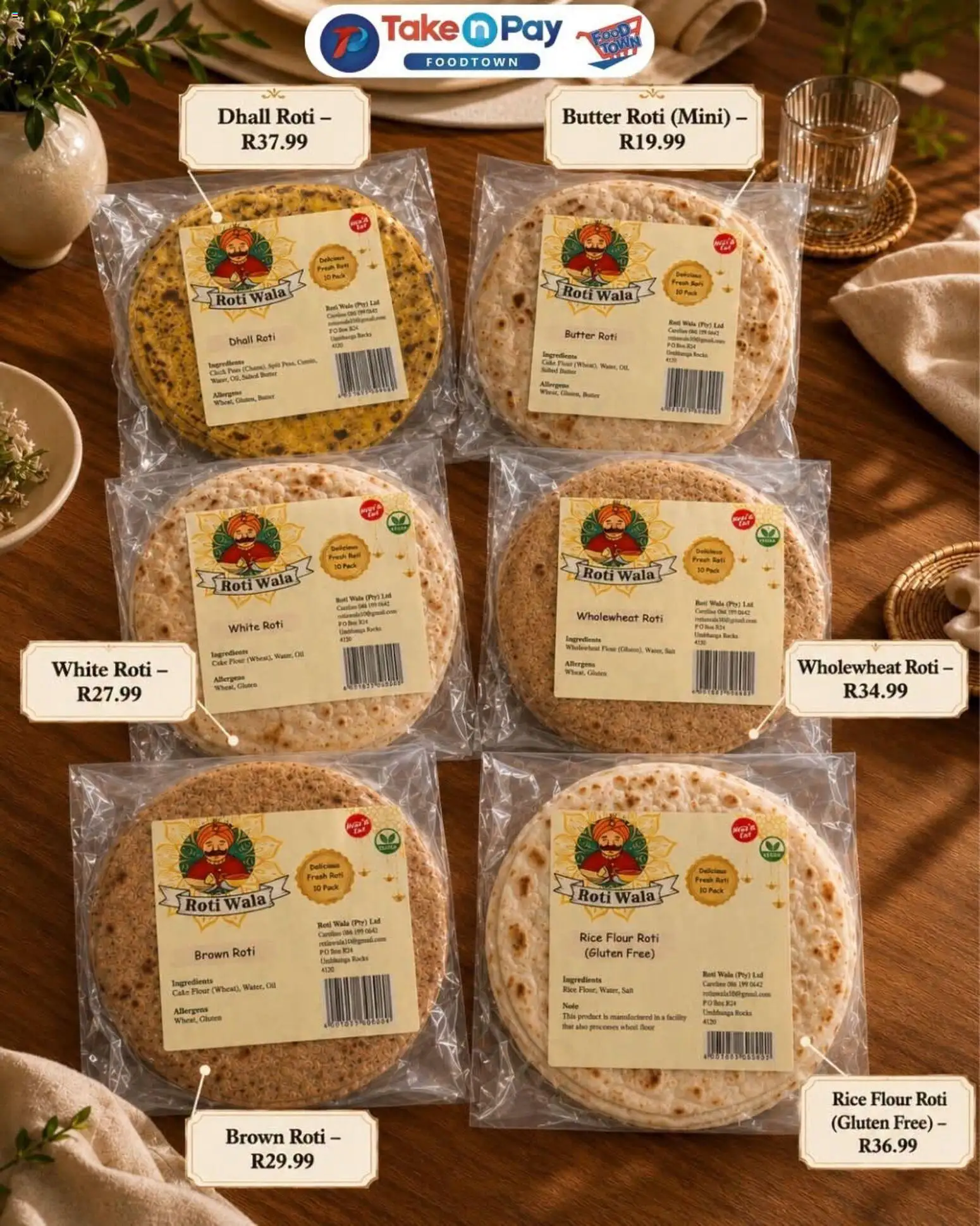 New Take n Pay catalogue – valid from 04/09/2026 | Page: 1 | Products: Flour, Ingredients, Butter, Salt