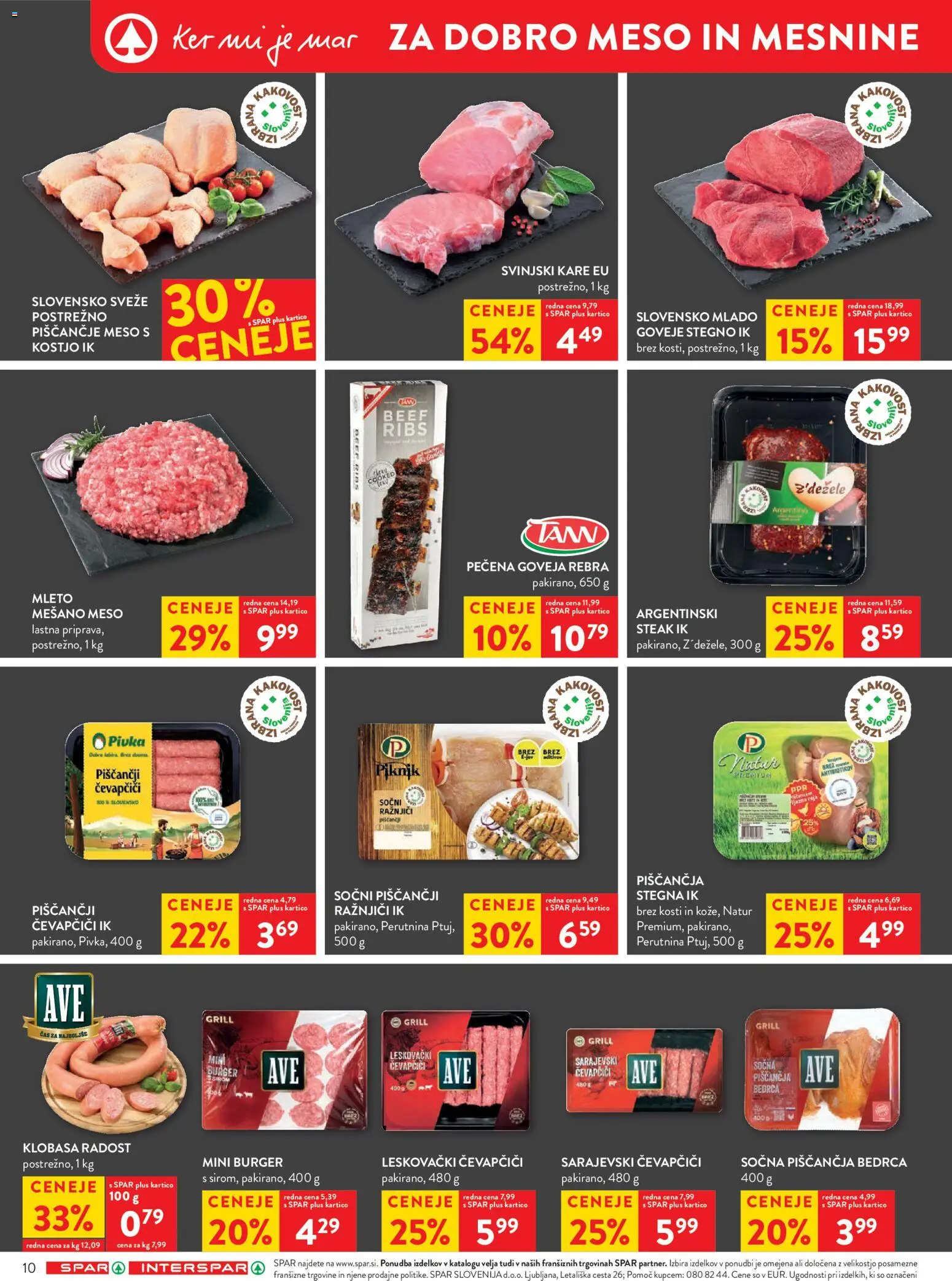 Novi Spar katalog ponudbe – veljaven od 01.07.2026 | Stran: 10