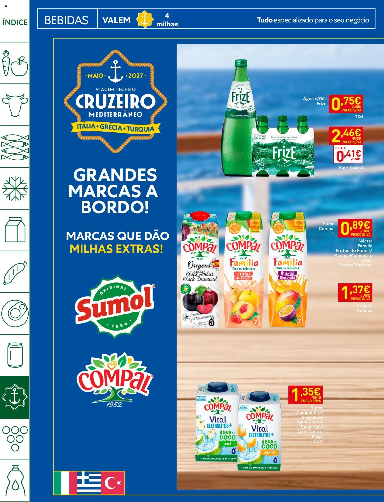 Recheio folheto Horeca Madeira │ válido de 20/10/2026 | Página: 18 | Produtos: Agua, Bebidas, Água mineral natural, Água mineral