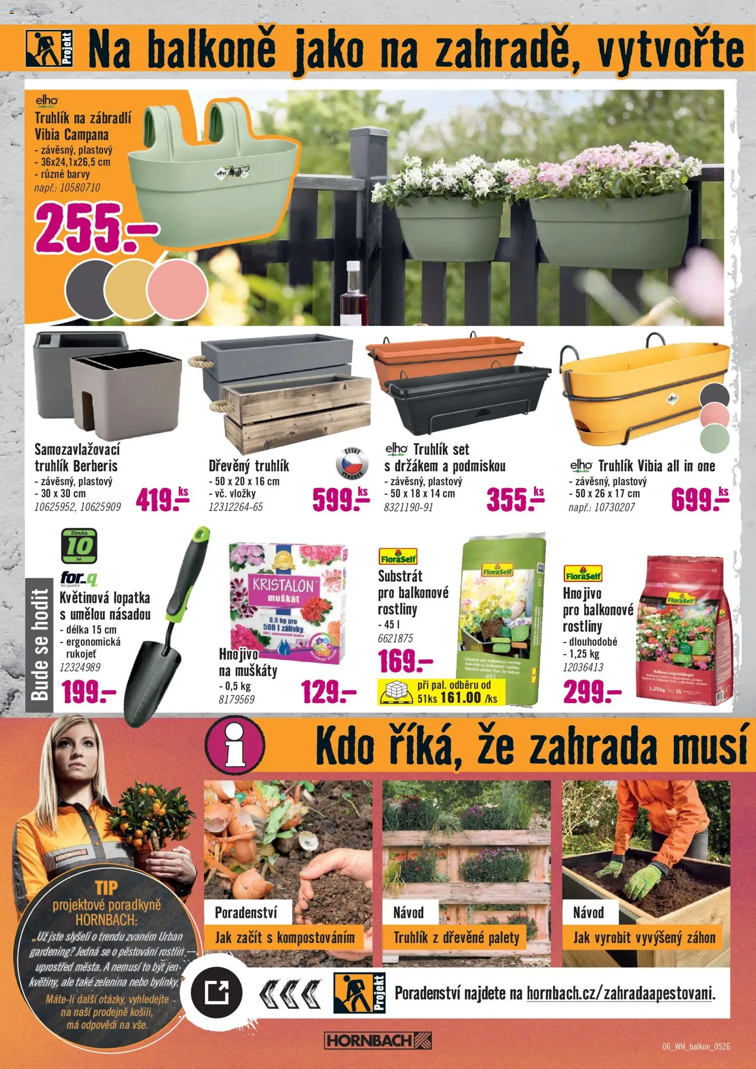 HORNBACH leták - Balkon od 13.05.2026 | Strana: 6