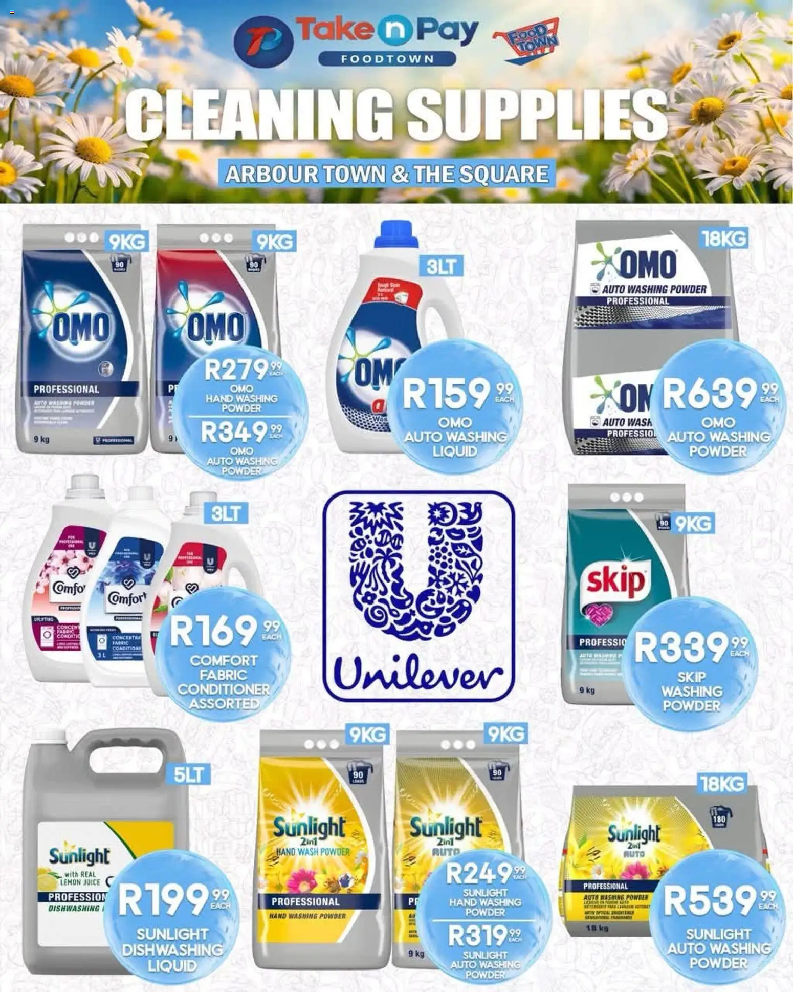 New Take n Pay catalogue – valid from 10/08/2026 | Page: 12 | Products: Juice, Powder, Washing powder, Lemon