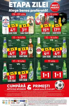 Ofertele Profi valabile de la 08.07.2026 | Pagină: 19 | Produse: Mop, Vitrină, Bere, Pește