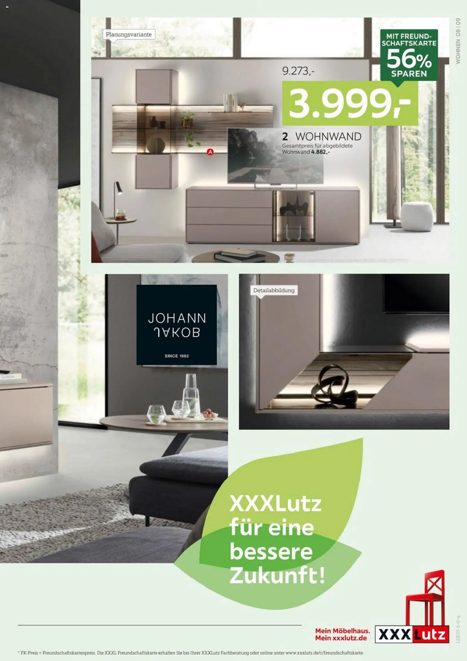 XXXLutz Massivholzmöbel – gültig ab 01.05.2026 | Seite: 9 | Produkte: Wohnwand