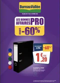 Bureau Vallée - Prévisualisation de Bureau Vallée catalogue valide à partir de 19/10/2026