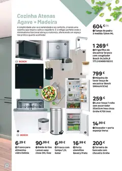 Pré-visualização Leroy Merlin Catálogo Cozinhas válido de 28.05.2026 | Página: 13 | Produtos: Porta, Bancada, Torneira, Chuveiro