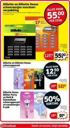 Kruidvat folder week 20 - Voorbeeld van een folder van Kruidvat, geldig van 12.05.2026 | Pagina: 57 | Producten: Mes, Kan, Scheerapparaat