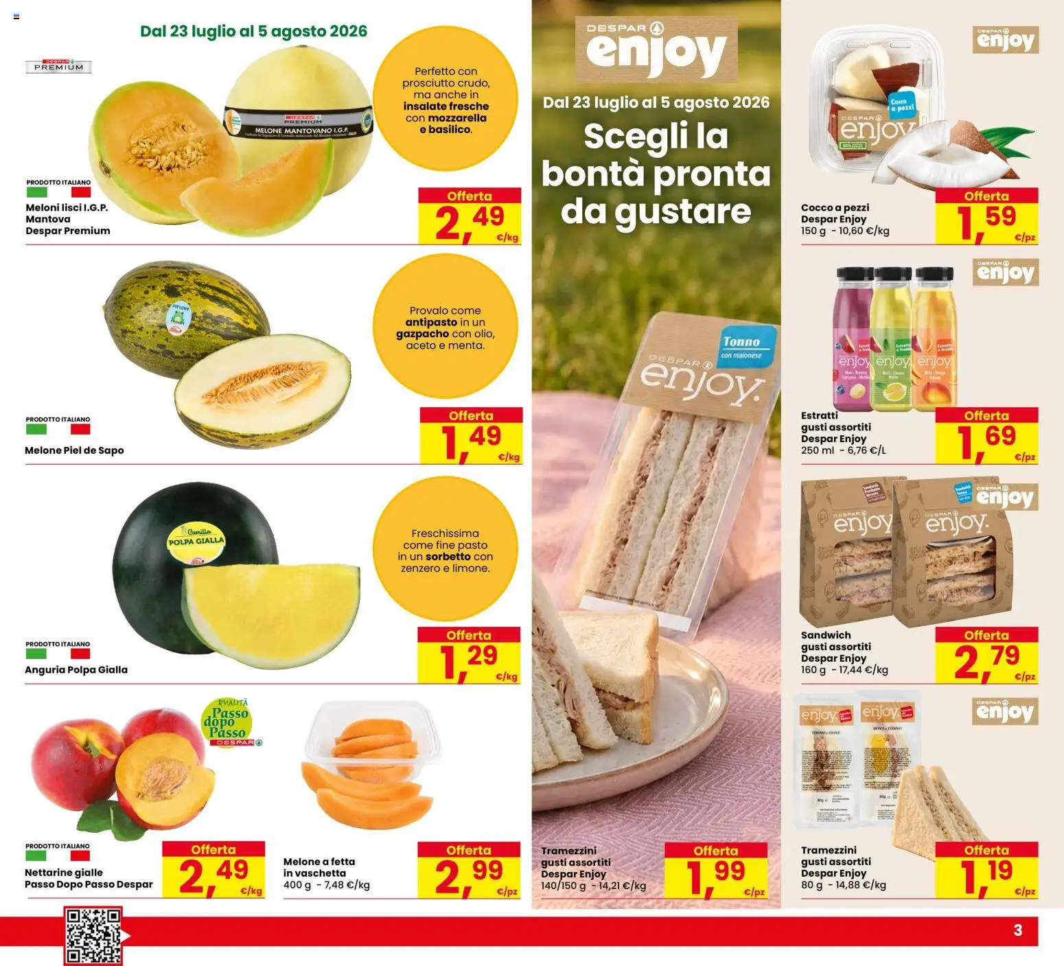 Volantino Eurospar del 23/07/2026 | Pagina: 3
