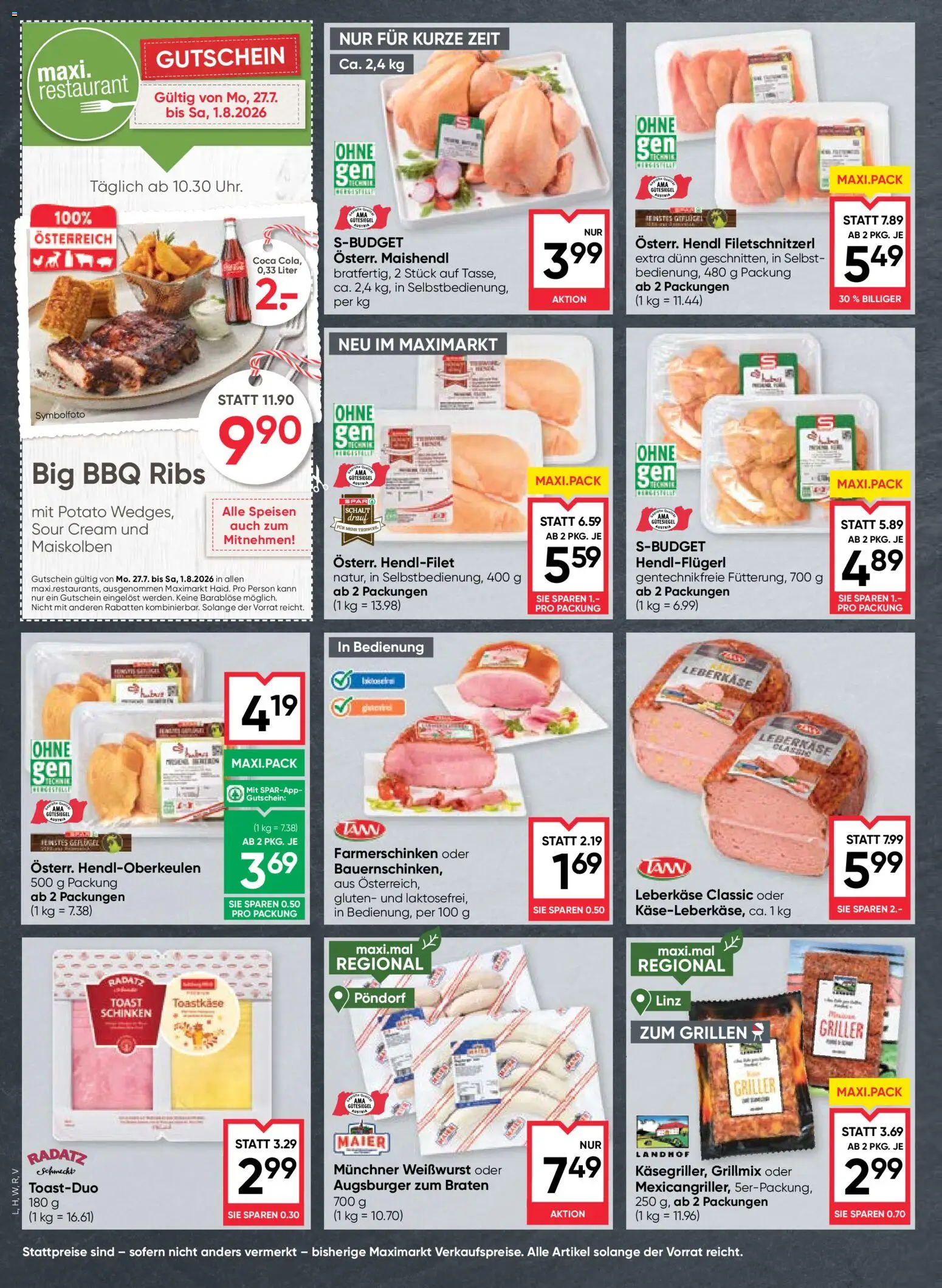 Maximarkt Flugblatt gültig ab 30.07.2026 | Seite: 4