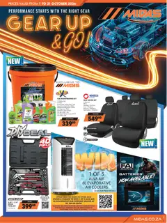 Midas specials catalogue – valid from 01/10/2026