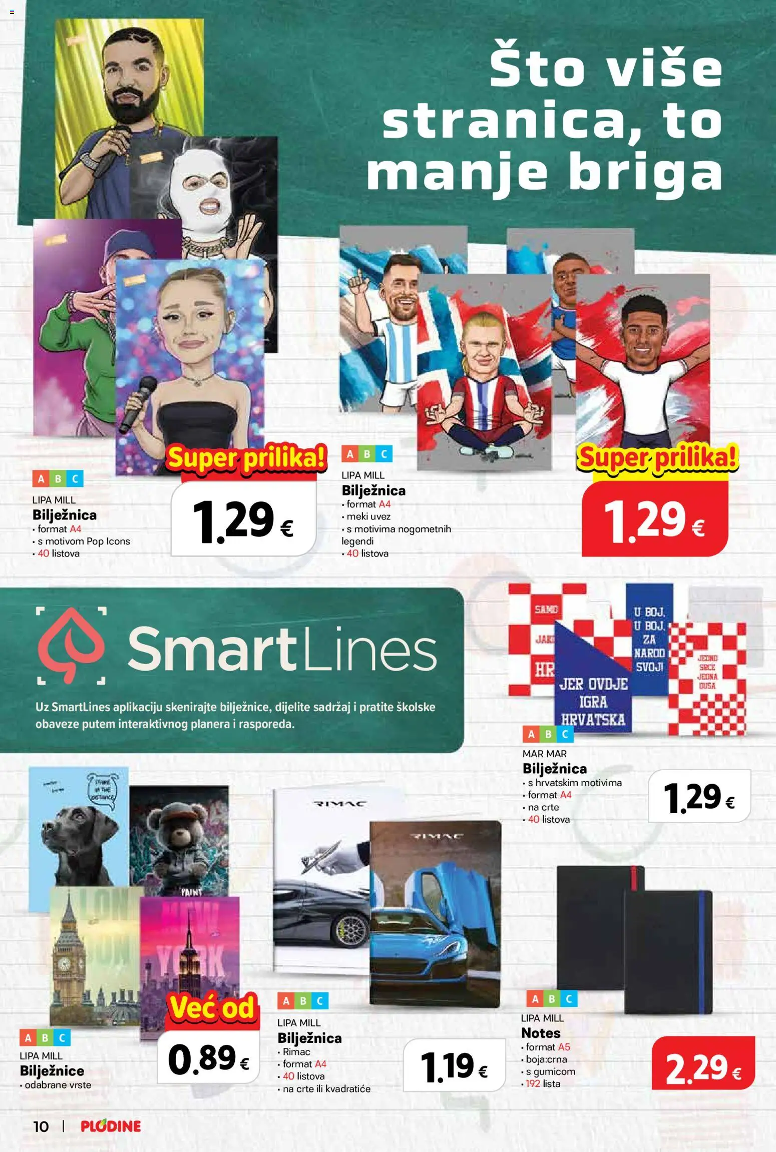 Plodine katalog | vrijedi od 13.08.2026 | Stranica: 10 | Proizvodi: Notebook, Igra, Bilježnica