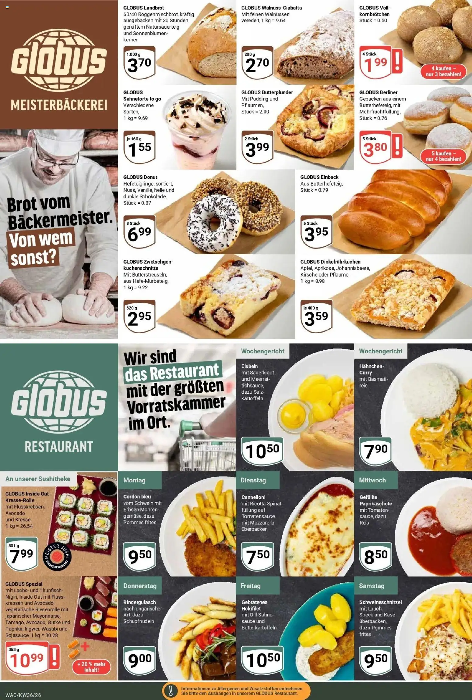 Globus Prospekt Markkleeberg – gültig ab 31.08.2026 | Seite: 9 | Produkte: Rindergulasch, Mozzarella, Pommes frites, Pudding