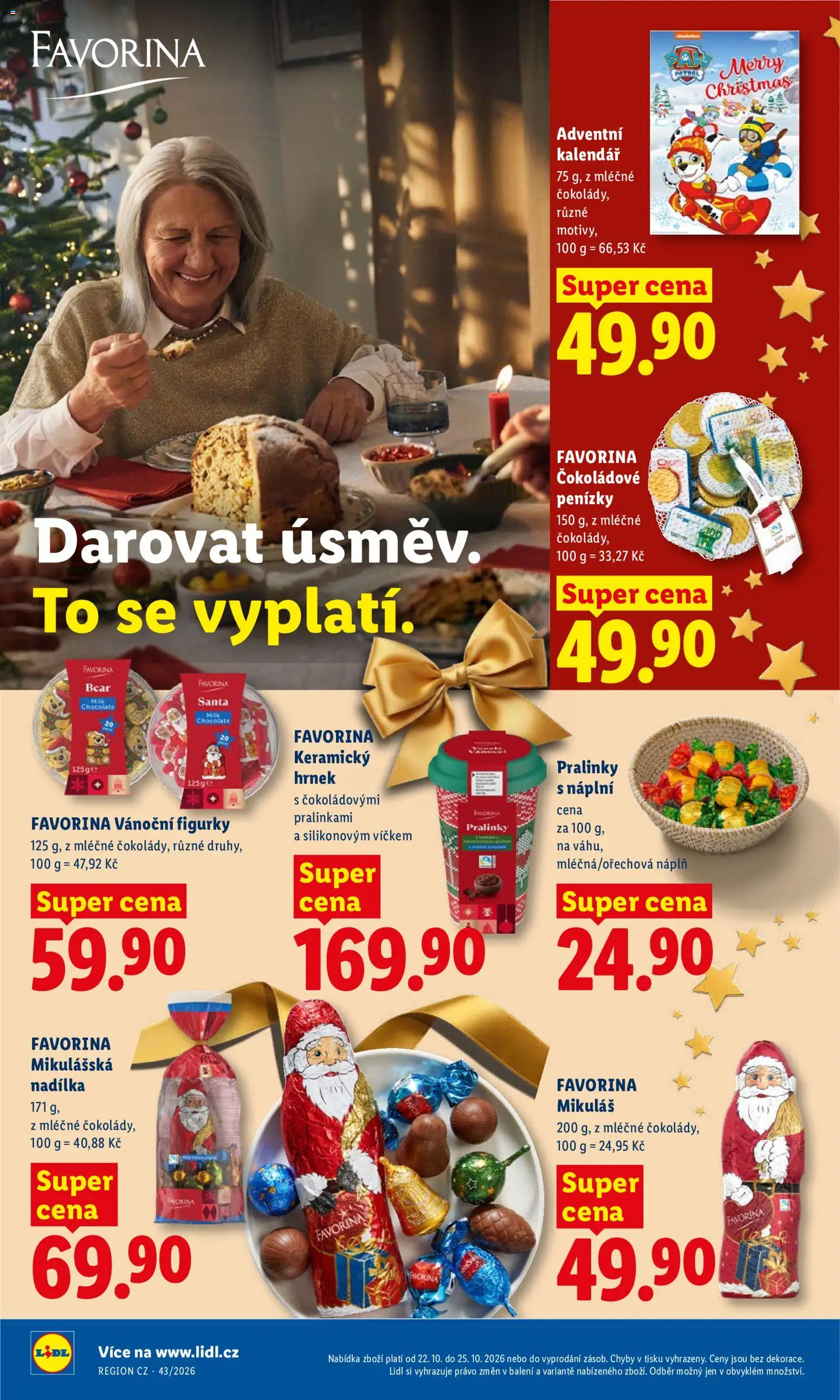 Lidl leták - Vychutnej si kouzlo Vánoc od 20.10.2026 | Strana: 4