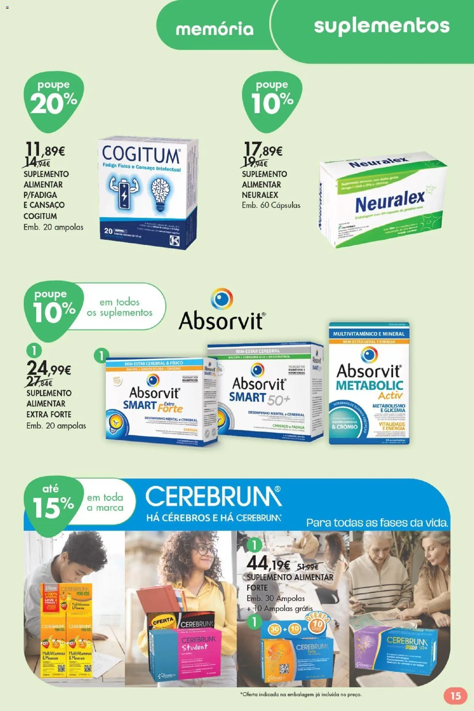 Pingo Doce Bem-estar Corpo Lojas │ válido de 05.05.2026 | Página: 15
