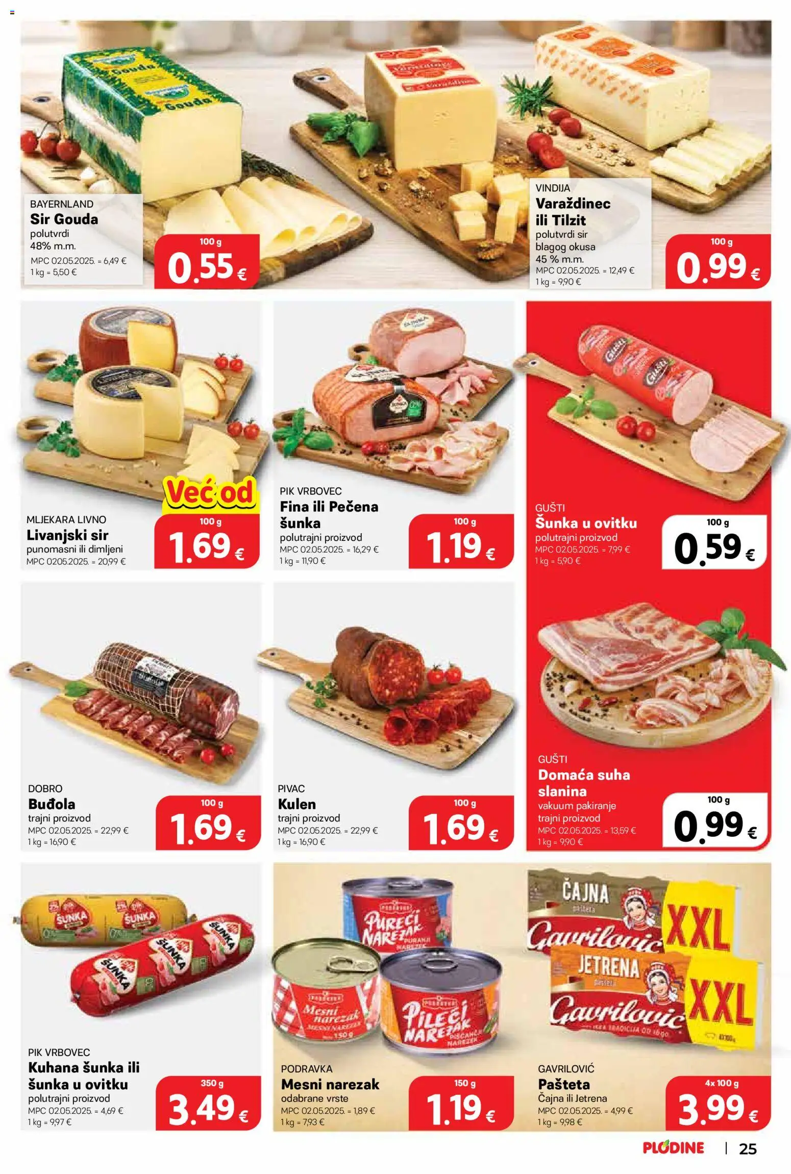 Plodine katalog | vrijedi od 01.07.2026 | Stranica: 25