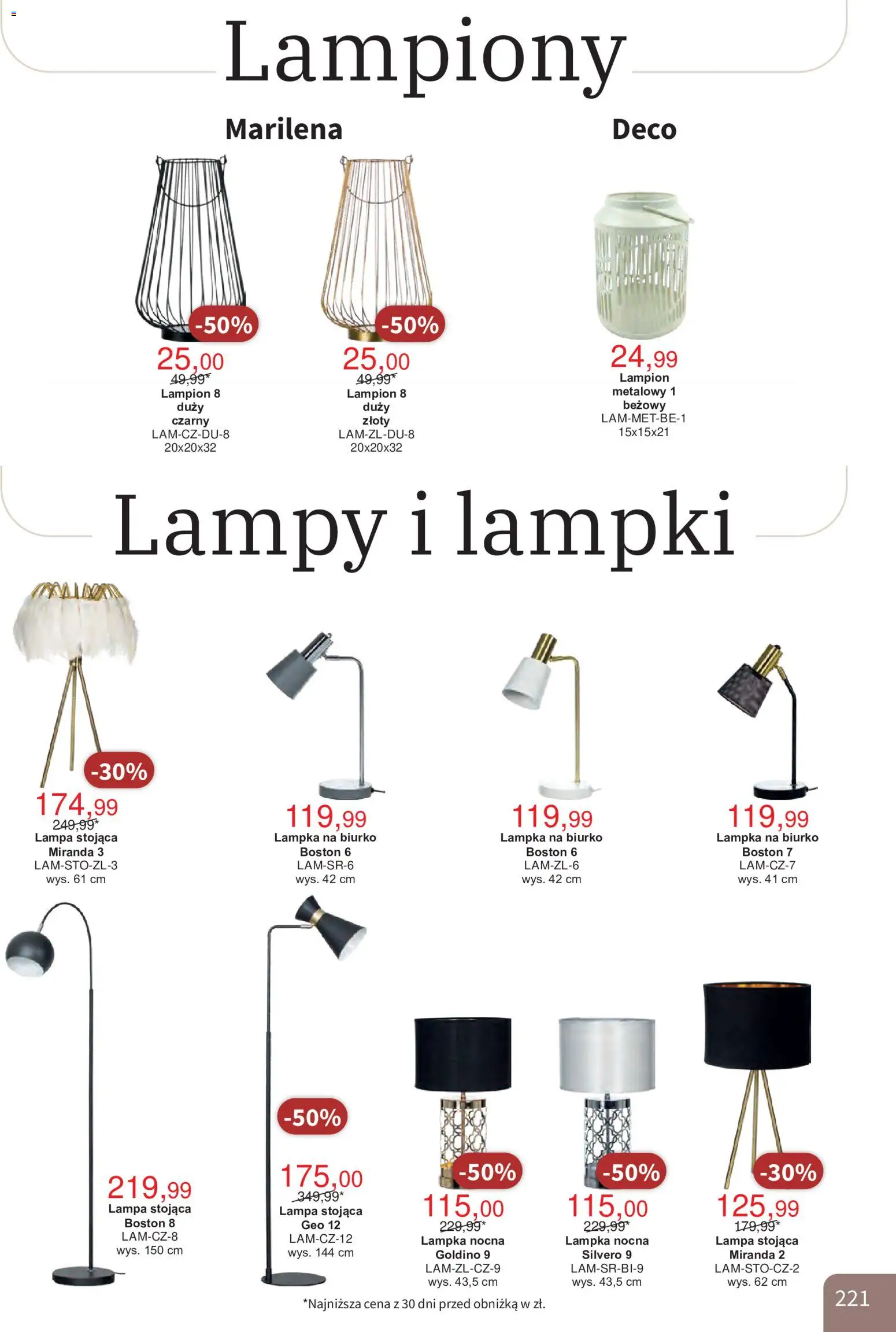 Bodzio Katalog od 01.10.2026 | Strona: 221 | Produkty: Lampki, Biurko, Lampa, Lampka nocna