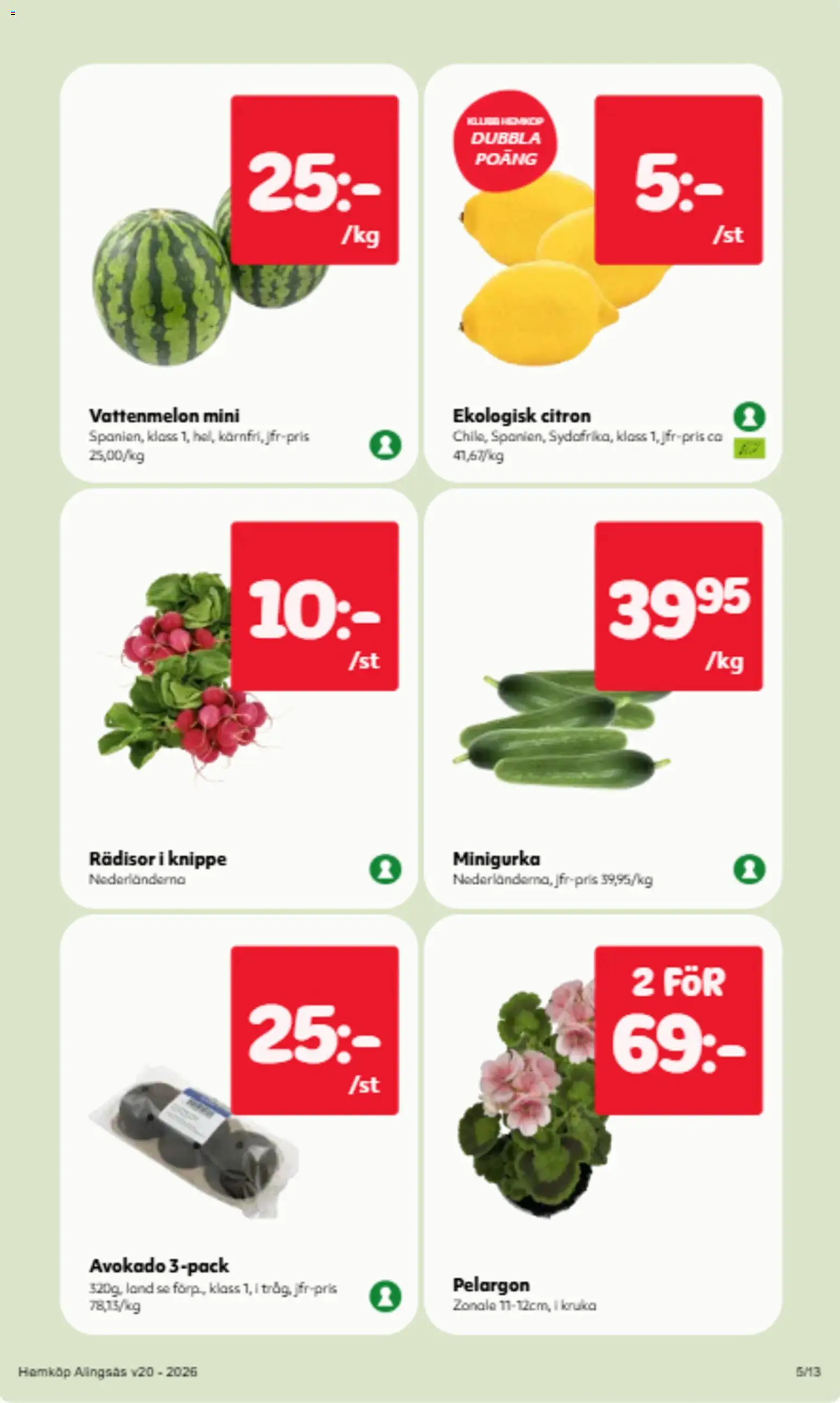 Hemköp reklamblad aktuell från 11.05.2026 | Sida: 3