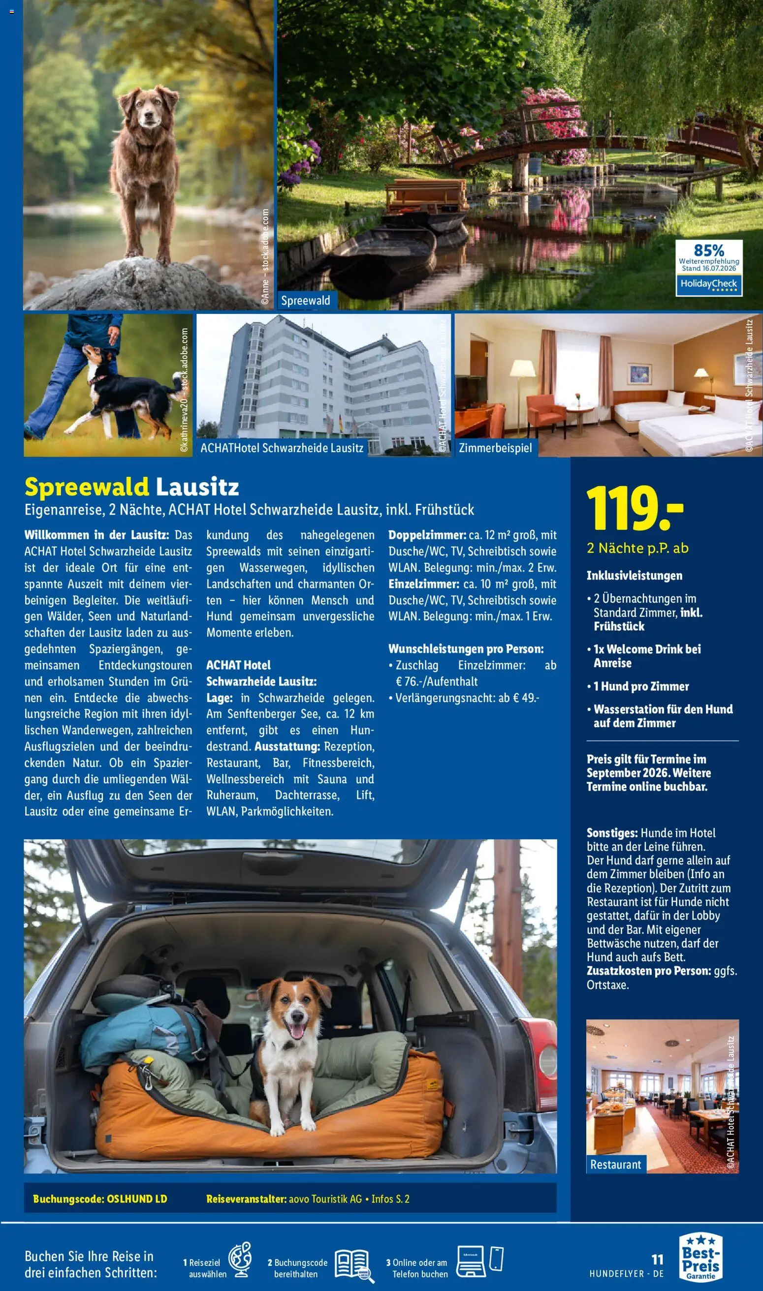 Lidl Reisen Hundeflyer – gültig ab 29.07.2026 | Seite: 11 | Produkte: Bett, Bettwäsche, Telefon