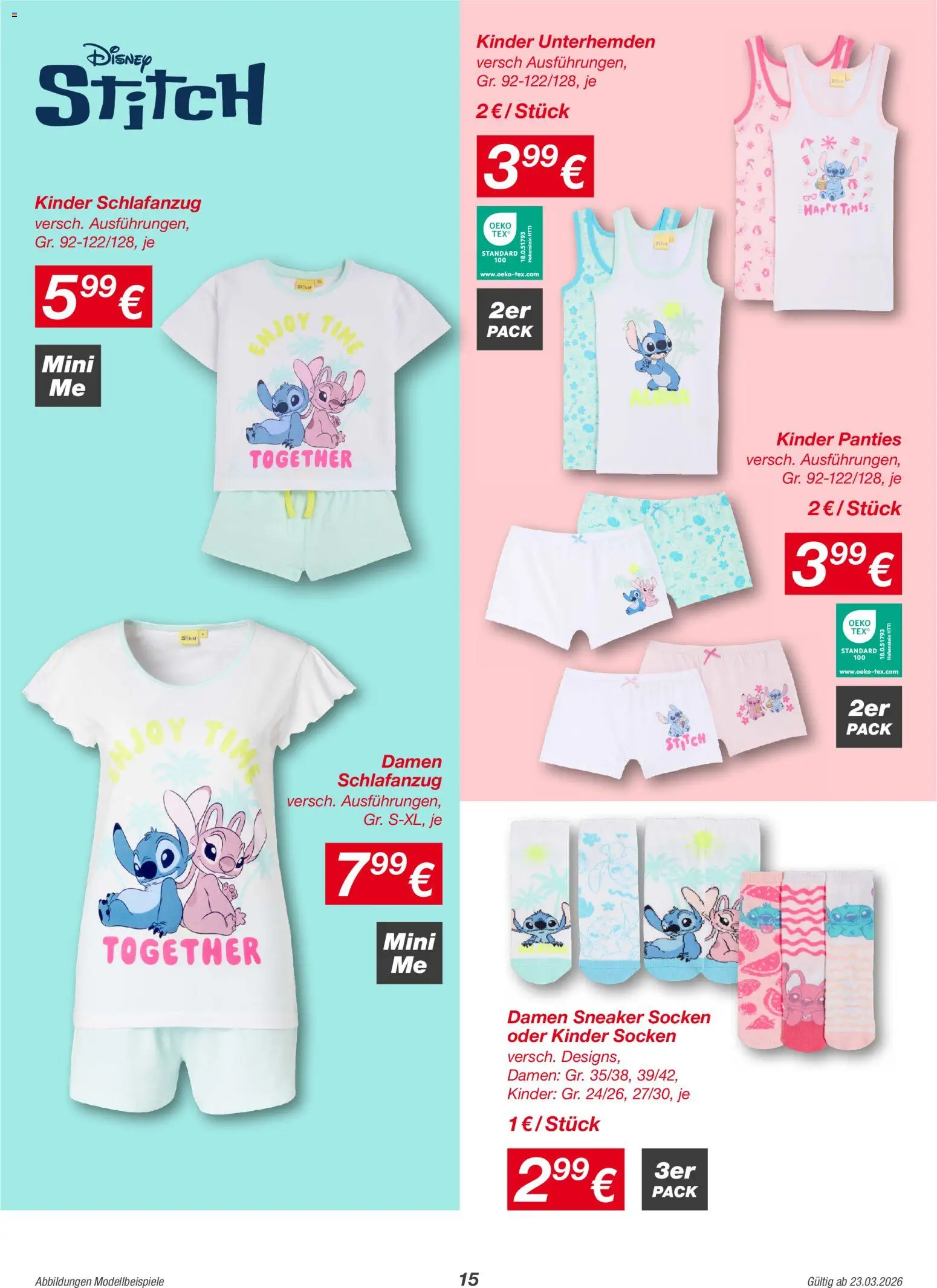 Kik Prospekt aktuell gültig ab 23.03.2026 | Seite: 15 | Produkte: Socken