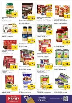 Preview of Nesto catalogue Butina Crowd Pulling Mega deals valid from 17 Sep, 2026 | Page: 9 | Products: Beef, Flakes, Oats, Light