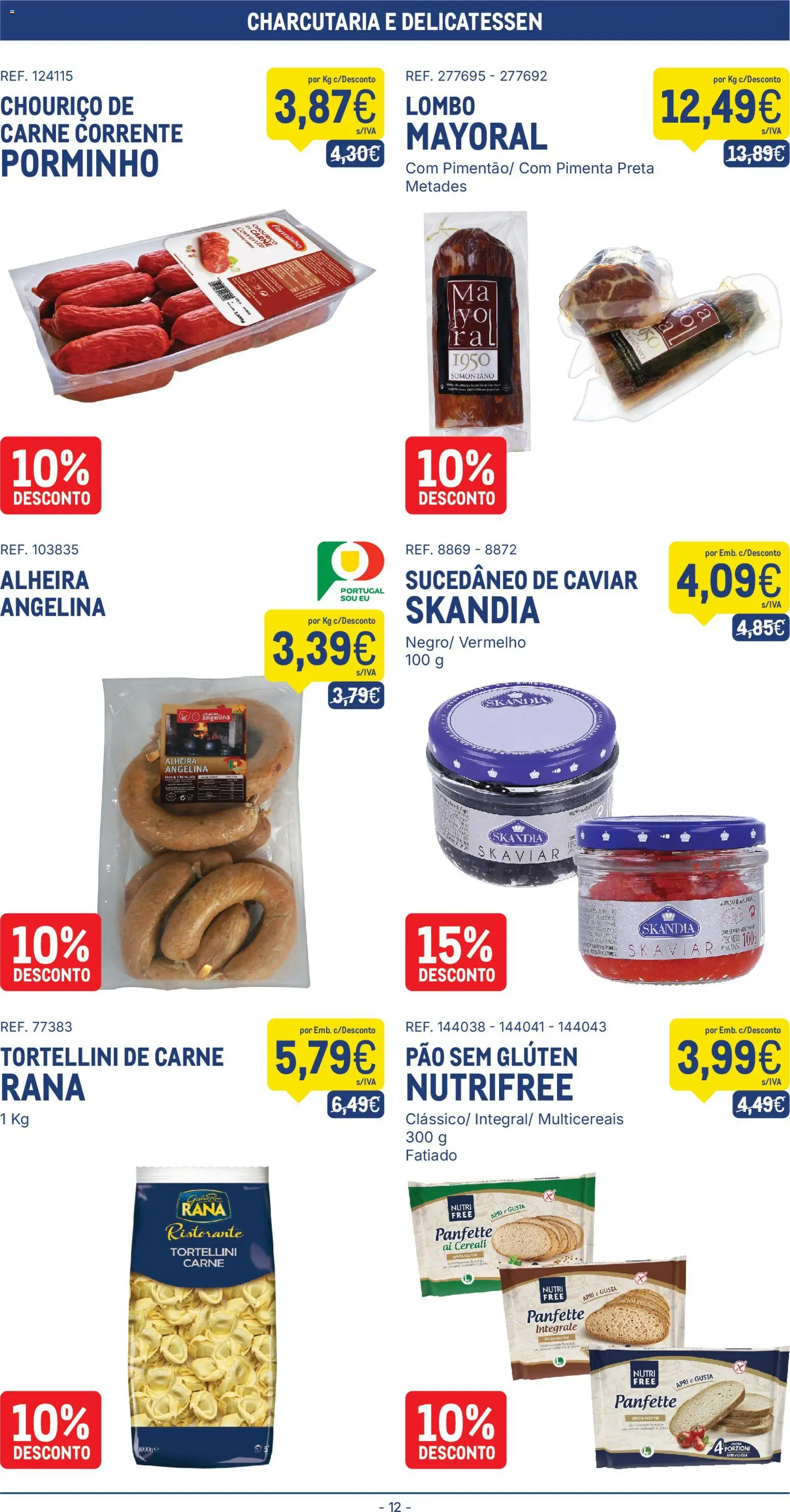 Makro Folheto │ válido de 26.05.2026 | Página: 12 | Produtos: Lombo, Pão, Carne, Alheira