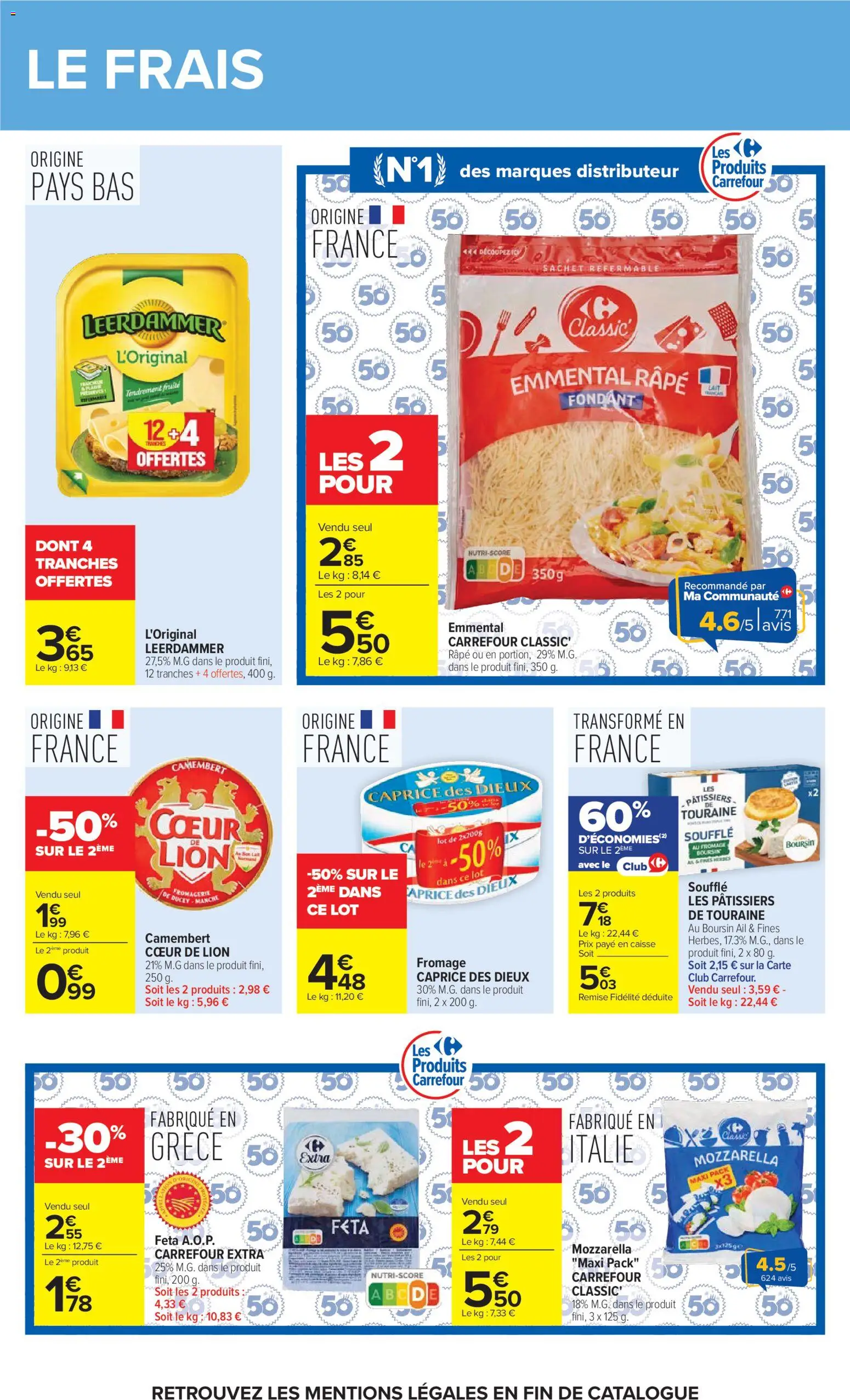 {H1} | Page: 22 | Produits: Feta, Ail, Caprice des dieux, Distributeur
