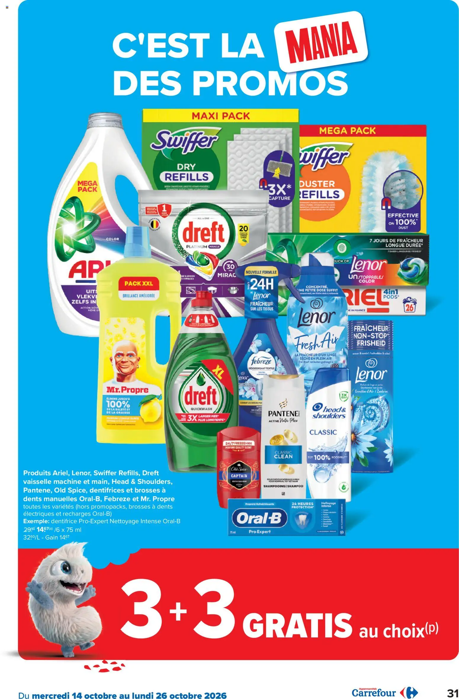 {H1} | Pagina: 31 | Producten: Head & Shoulders, Capsules, La, Conditioner