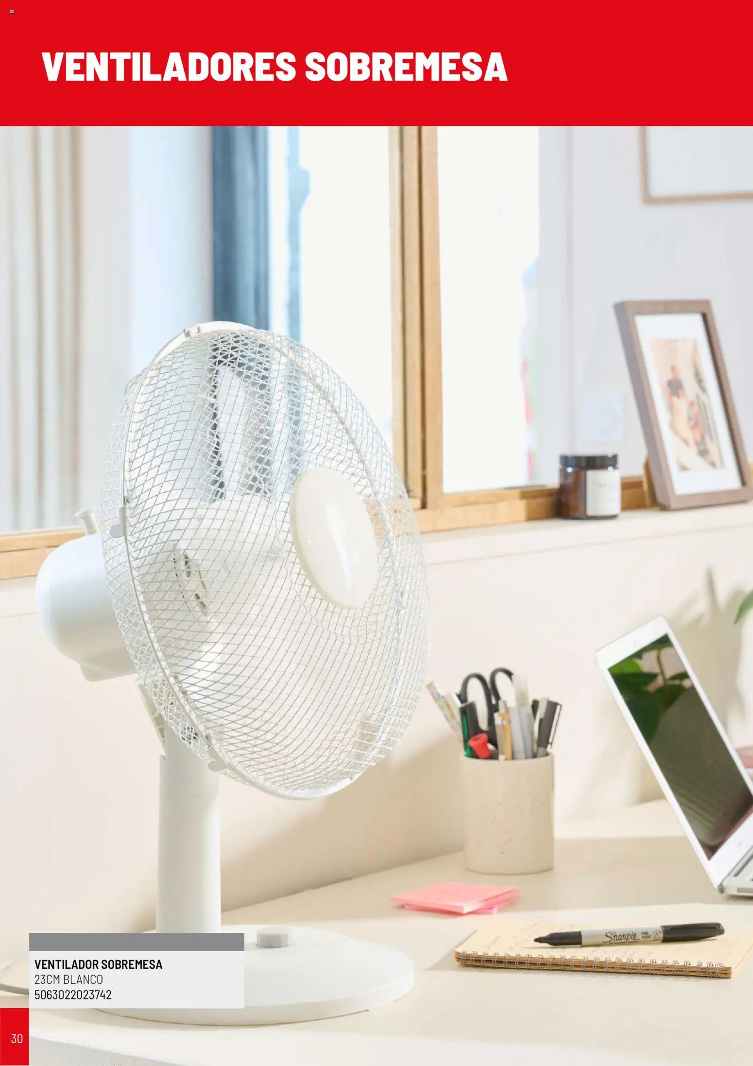Brico Depôt Catálogo Climatización 2026 │ válido desde el 04/05/2026 | Página: 30 | Productos: Ventilador