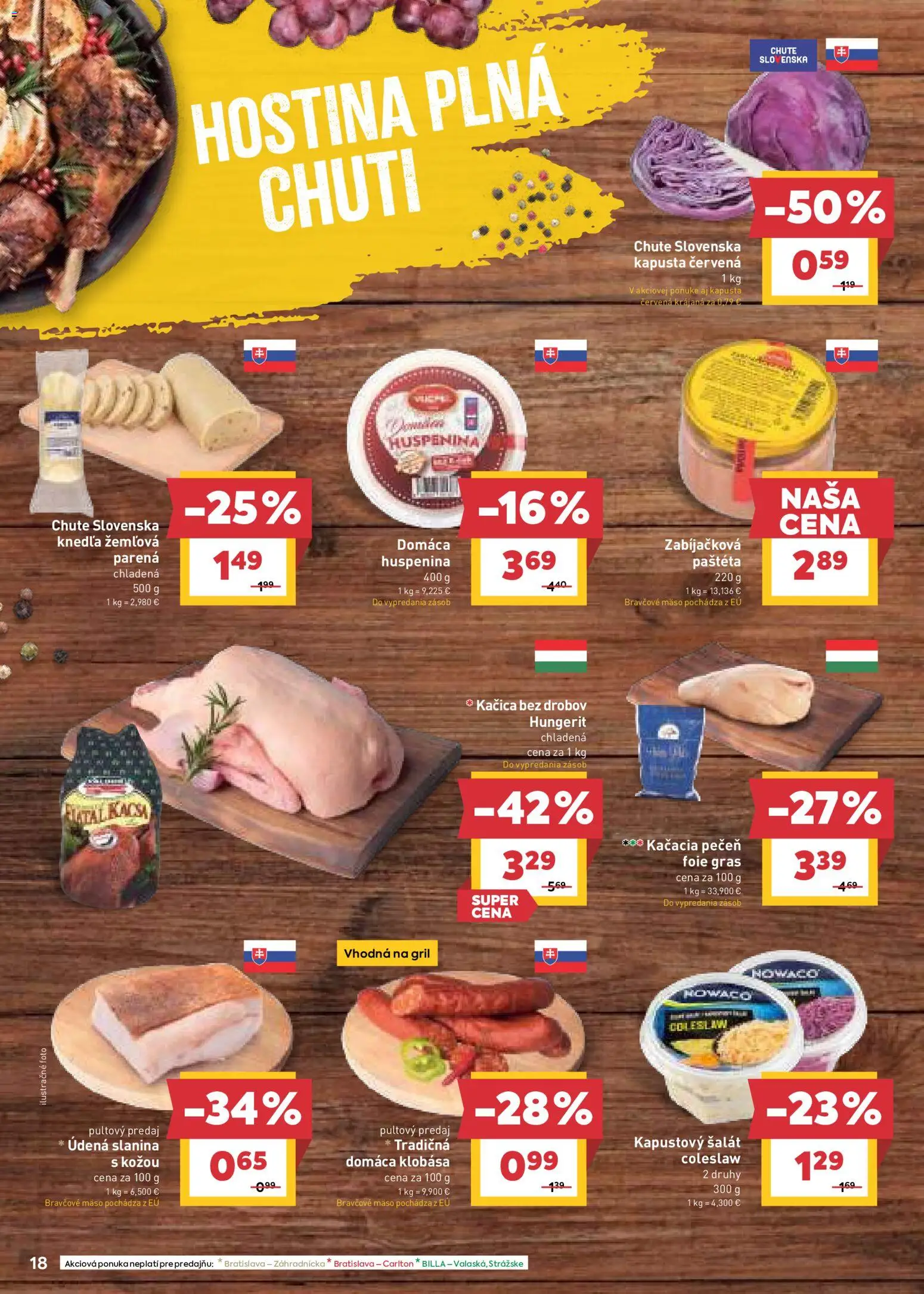 Nové Billa akcie – leták je platný od 09.09.2026 | Strana: 18