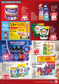 Pogląd oferty "E Proszek, Żel lub Kapsułki do prania, różne rodzaje 3,0-2,7 kg / 2,7 l / 48/44 szt. opakowanie" - ważna od 29.10.2026 | Strona: 58