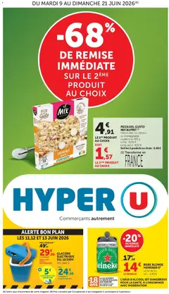 Hyper U - Prévisualisation de Hyper U catalogue valide à partir de 09.06.2026