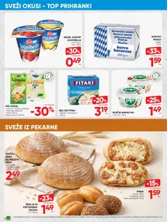 Tuš katalog akcije – veljaven od 17.06.2026 | Stran: 10 | Izdelki: Pekarna, Limpiador íntimo, Sir, Jogurt