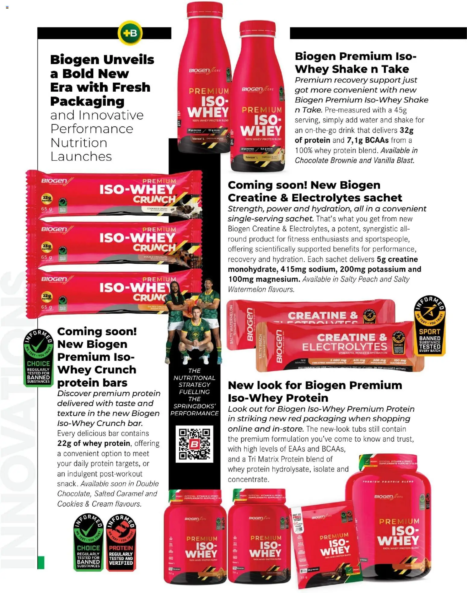 New Dis-Chem catalogue – valid from 28/05/2026 | Page: 22 | Products: Protein, Chocolate, Cookies, Caramel