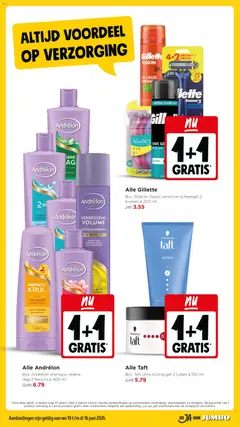 Jumbo folder week 24 - Voorbeeld van een folder van Jumbo, geldig van 10.06.2026 | Pagina: 37 | Producten: Droogshampoo, Kan, Shampoo, Conditioner