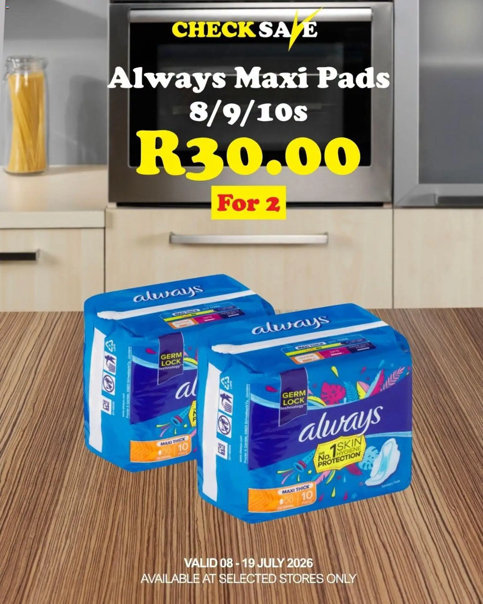 New Check Save catalogue – valid from 08/07/2026 | Page: 4 | Products: Lock, Pads