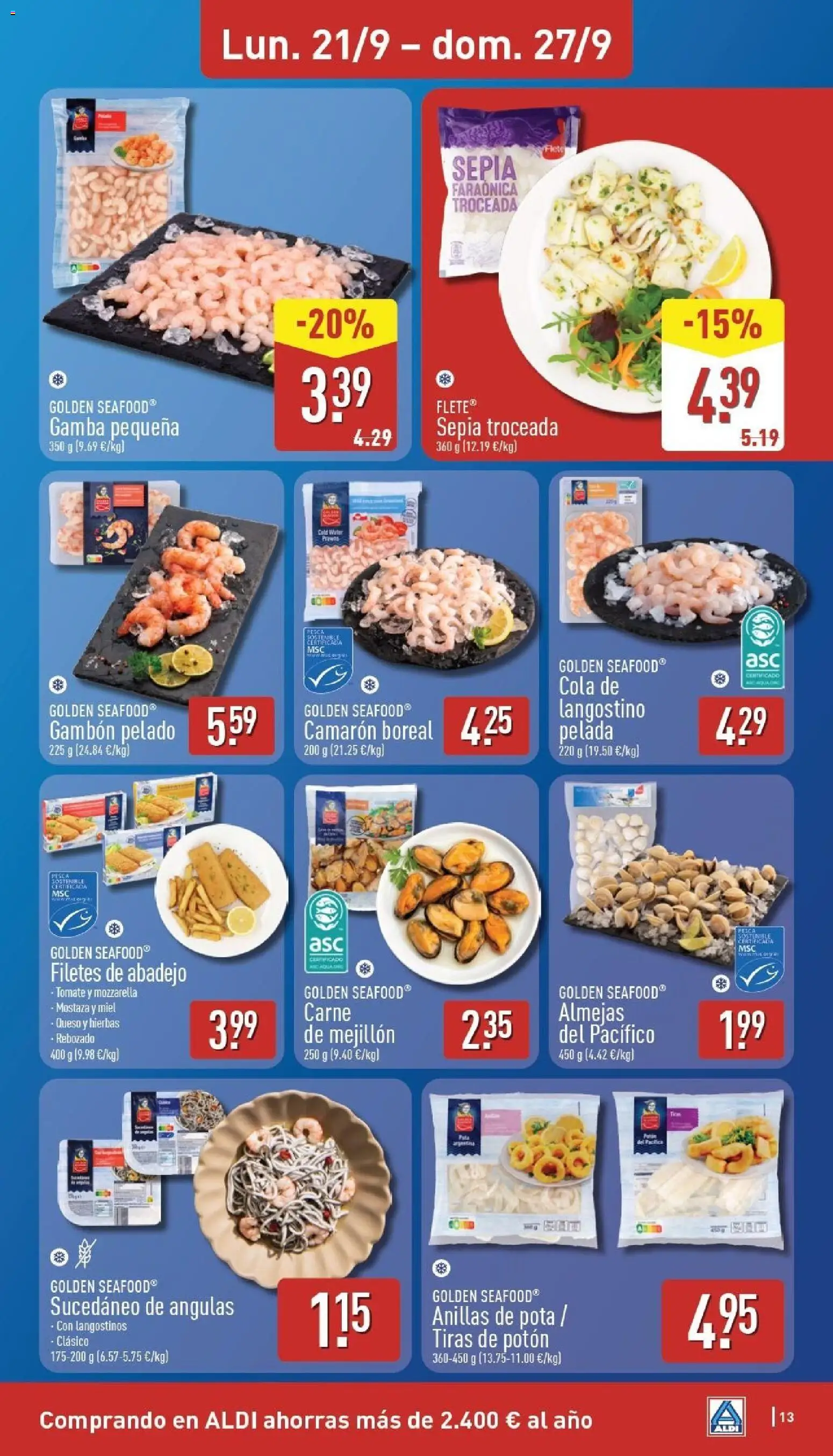 Aldi folleto Península │ válido desde el 21/09/2026 | Página: 13