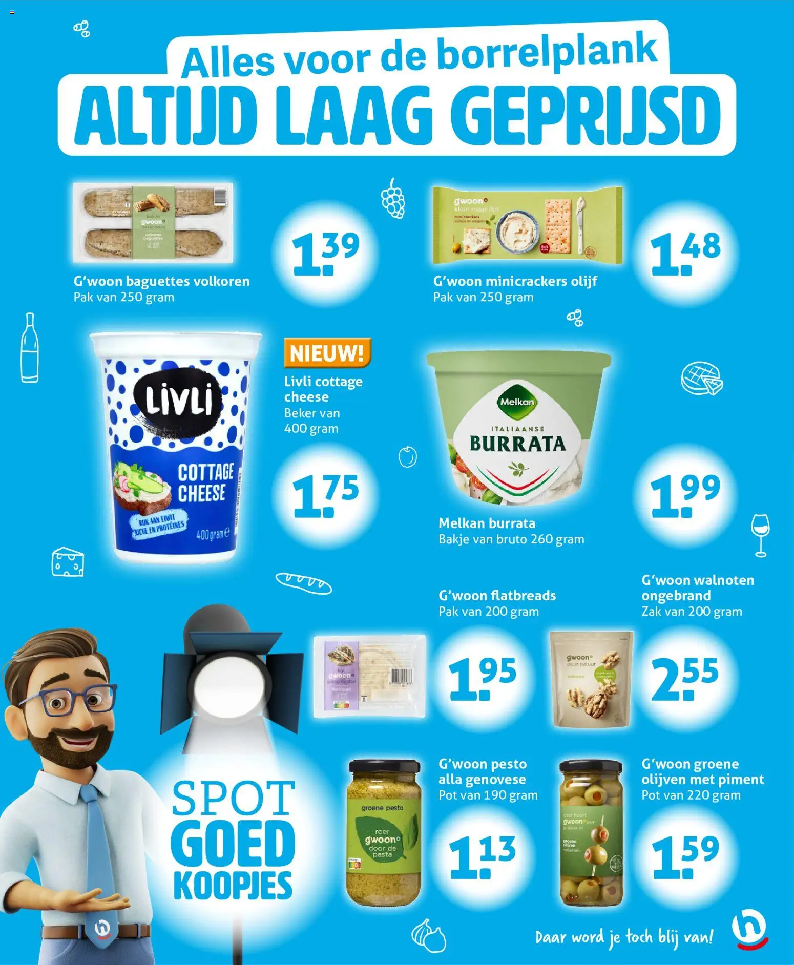 {H1} | Pagina: 27 | Producten: Beker, Pot, Pesto, Olijven