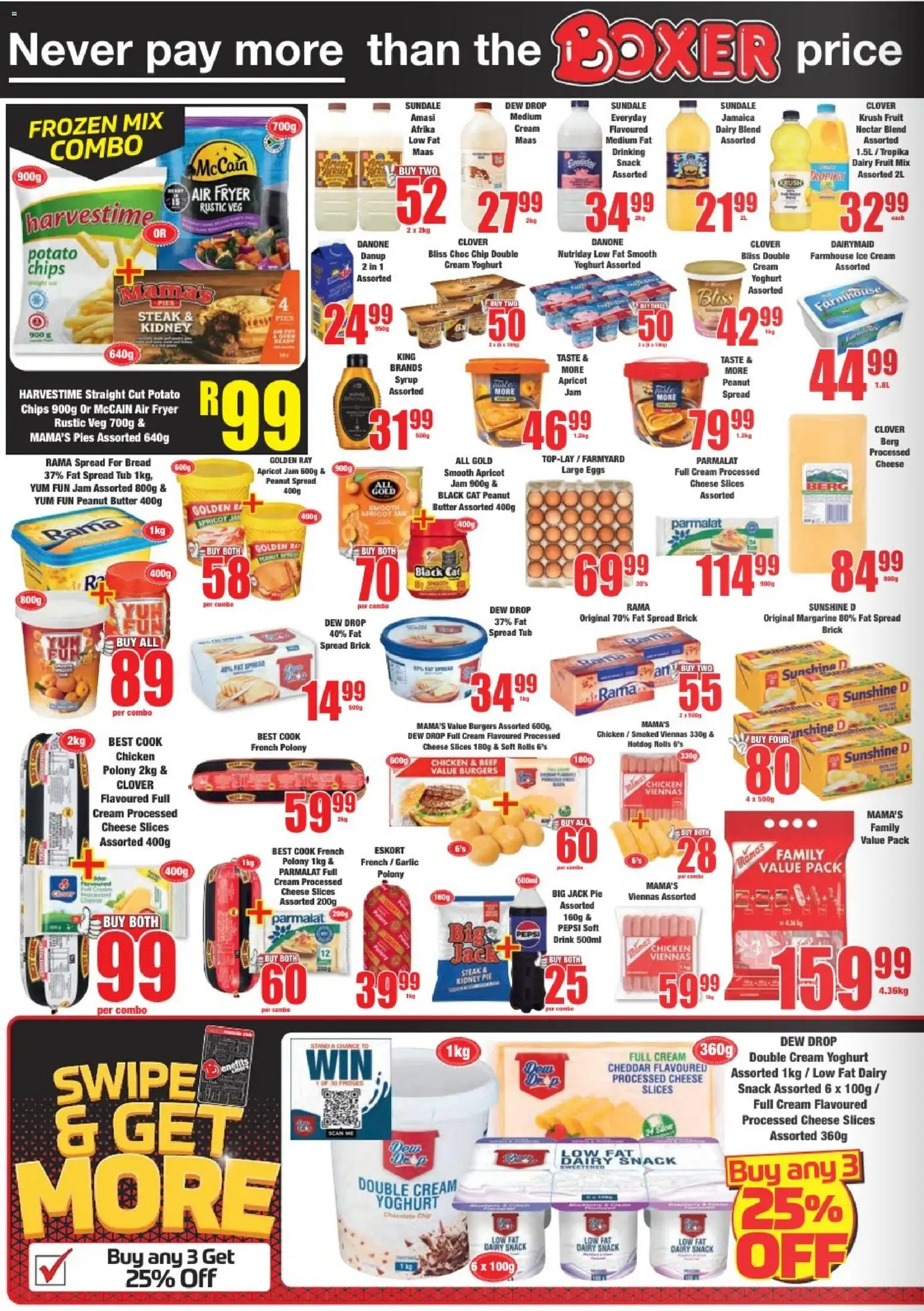 New Boxer catalogue – valid from 23/02/2026 | Page: 4 | Products: Spread, Fryer, Chicken, Dairy blend