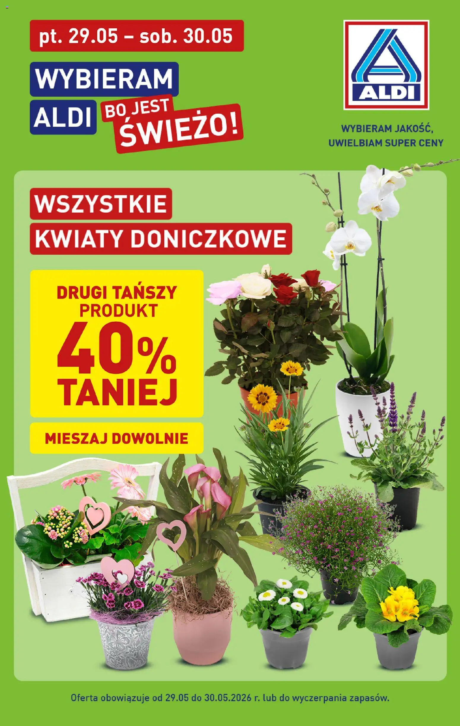 Aldi Polsko leták - Oferta weekendowa od 29.05.2026 | Strana: 1