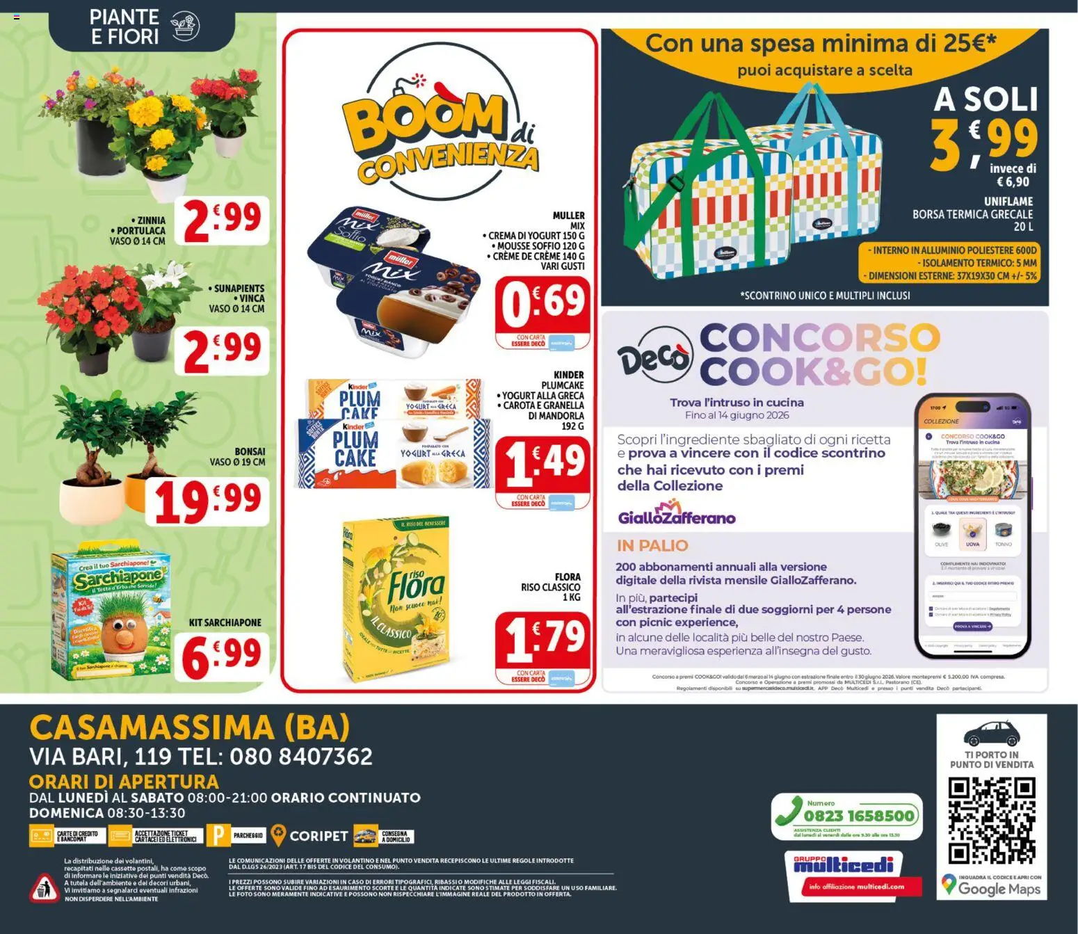 Volantino Decò del 20.05.2026 | Pagina: 20 | Prodotti: Yogurt, Tè, Carota, Alluminio