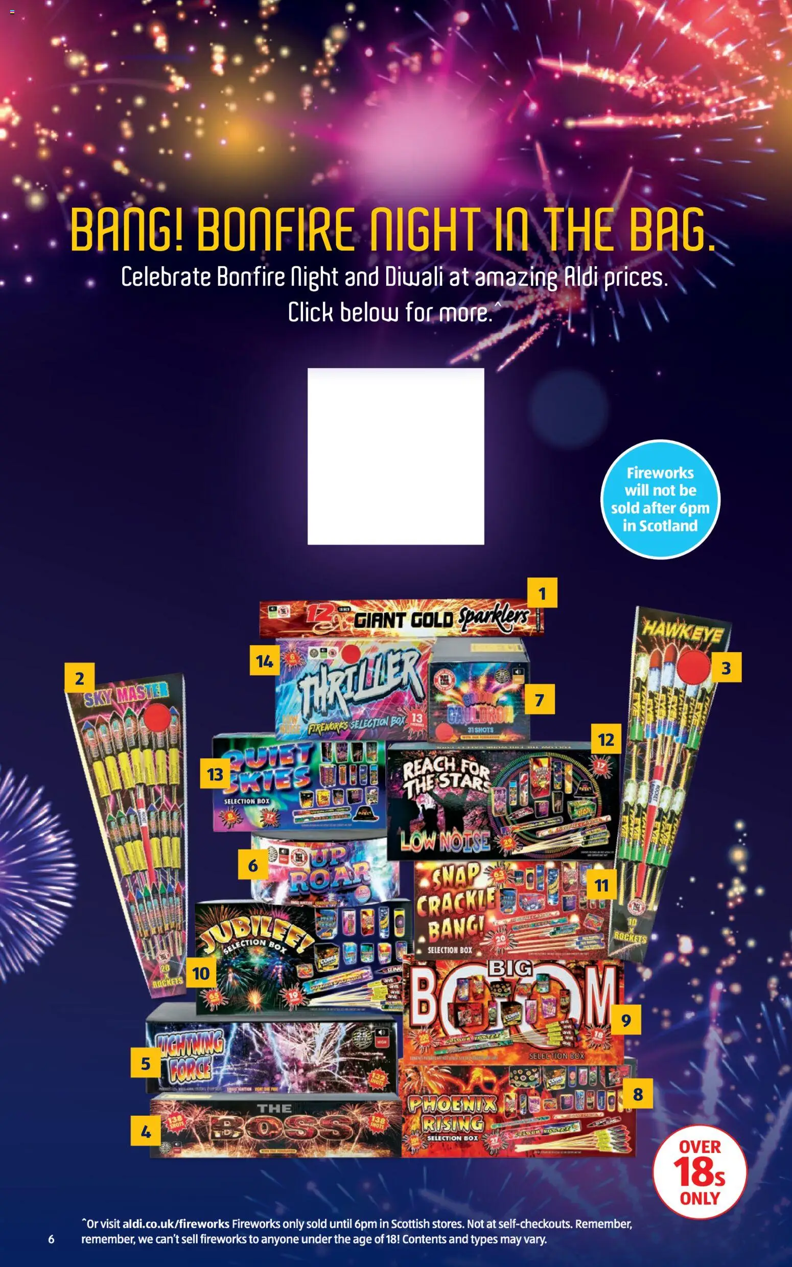 {H1} | Page: 6 | Products: Box, Fireworks, Bag
