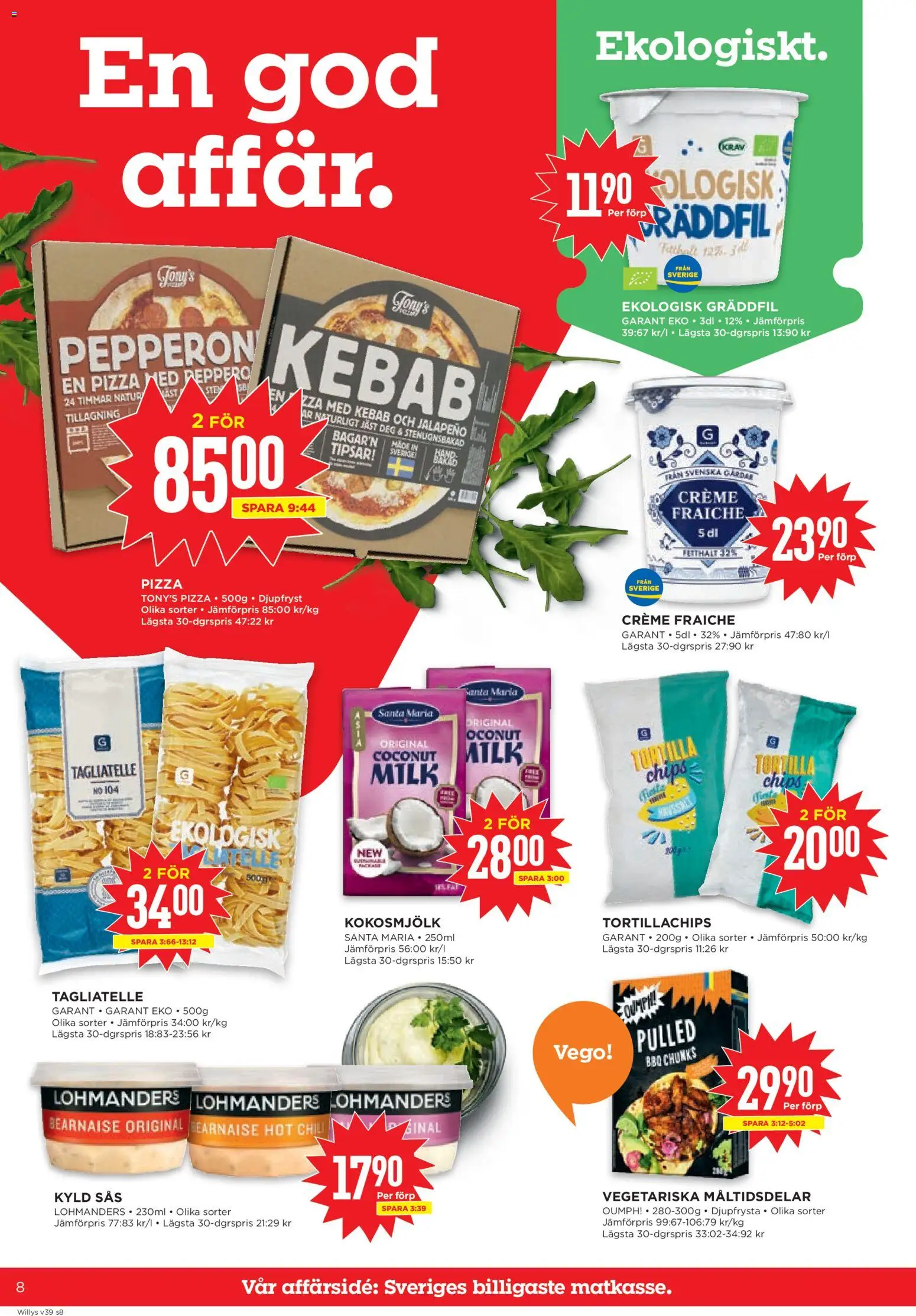 Willys reklamblad aktuell från 21/09/2026 | Sida: 8
