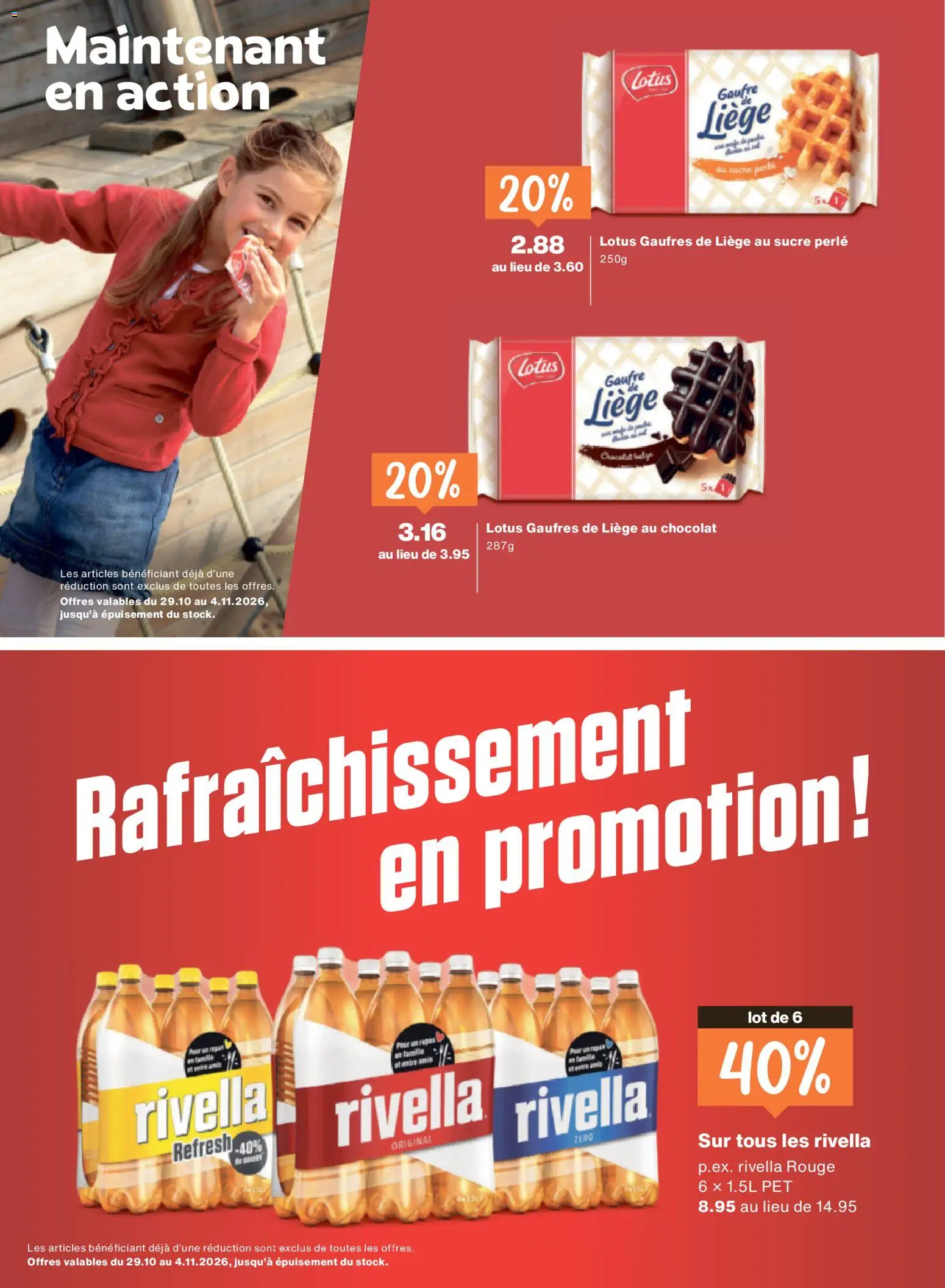 Migros aktionen Magazine FR – gültig ab 29.10.2026 | Seite: 56 | Produkte: Liege, Rouge