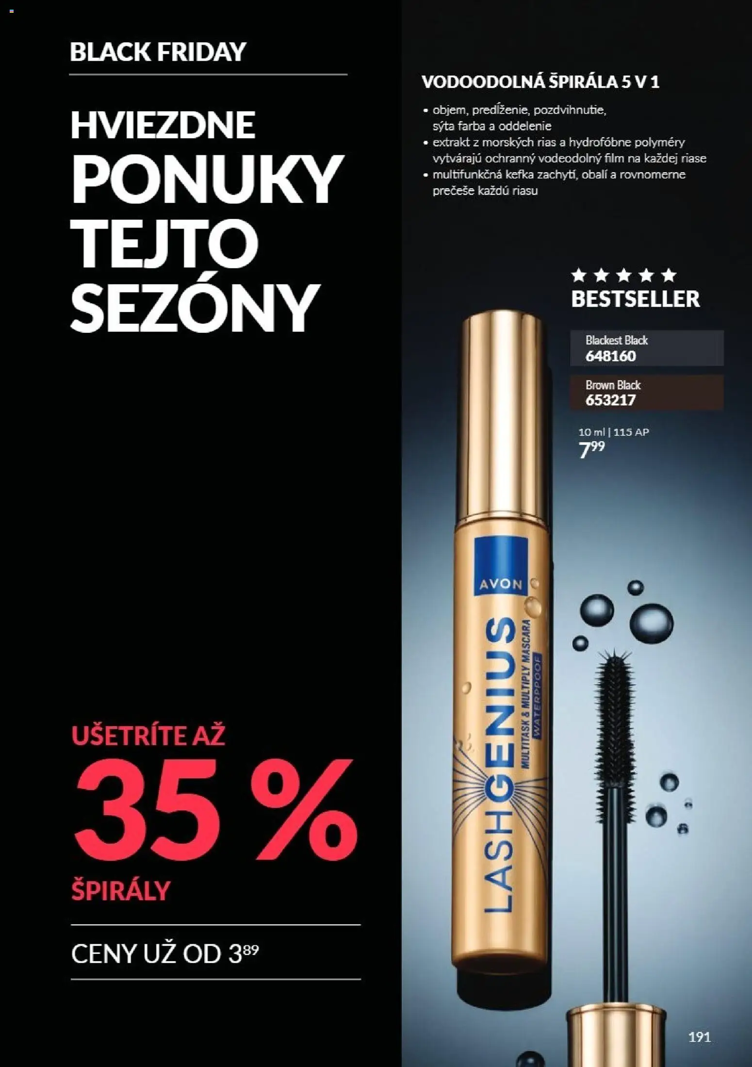 Nové Avon akcie – leták je platný od 01.11.2026 | Strana: 191