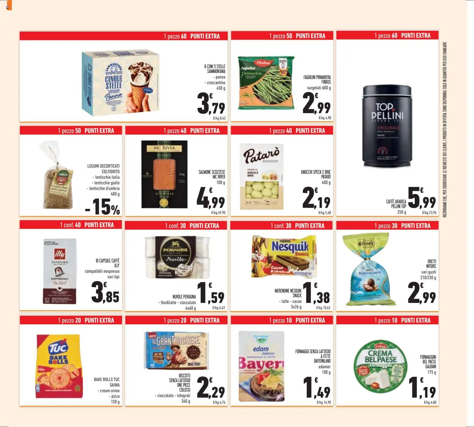 Volantino Conad del 11.03.2026 | Pagina: 43 | Prodotti: Cioccolato, Biscotti, Lenticchie, Gnocchi