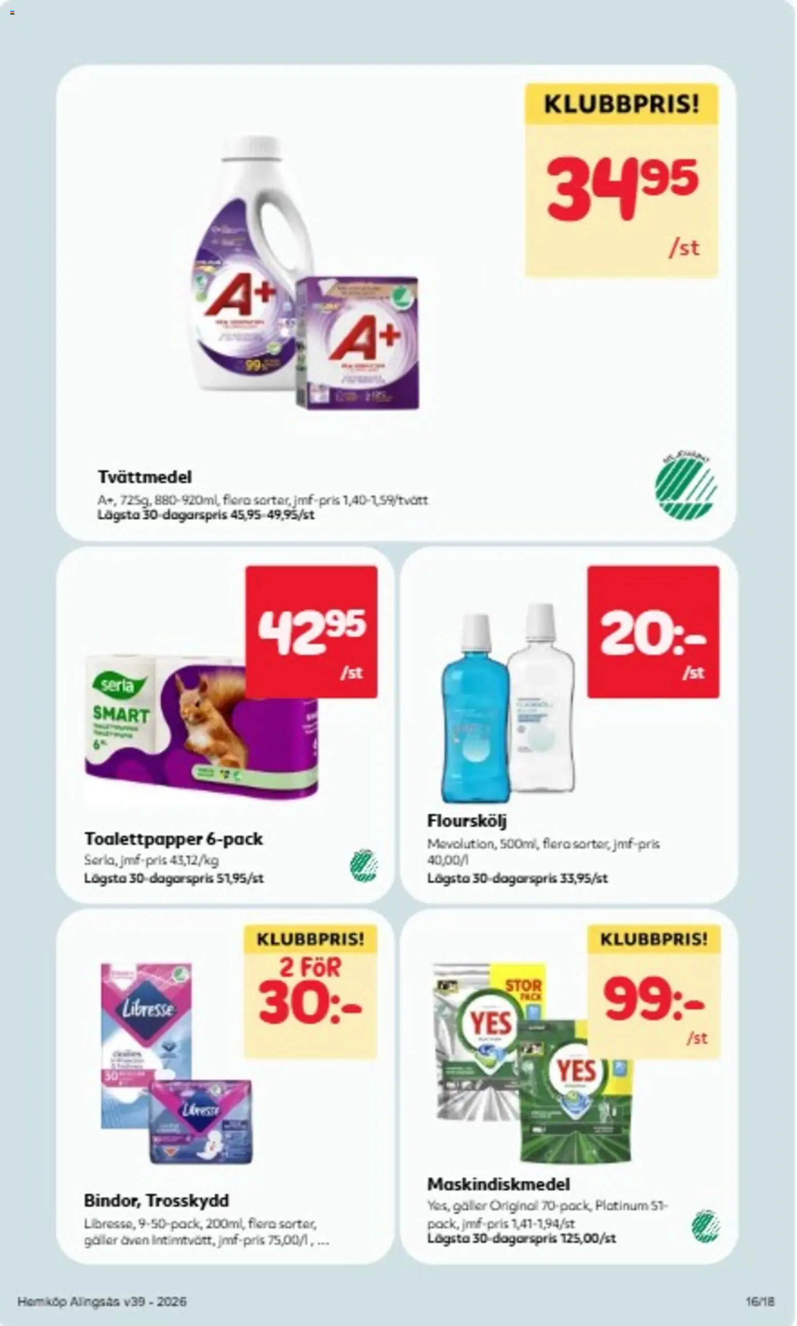 Hemköp reklamblad aktuell från 21/09/2026 | Sida: 8