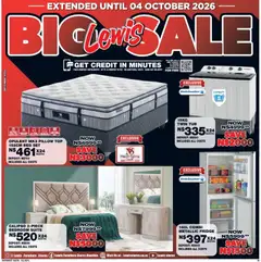 Lewis Stores specials catalogue – valid from 28/09/2026