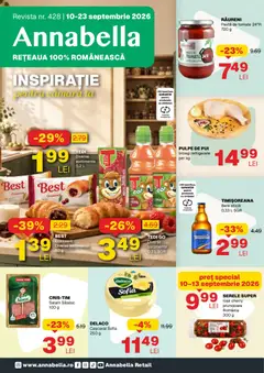 Ofertele Annabella valabile de la 10.09.2026