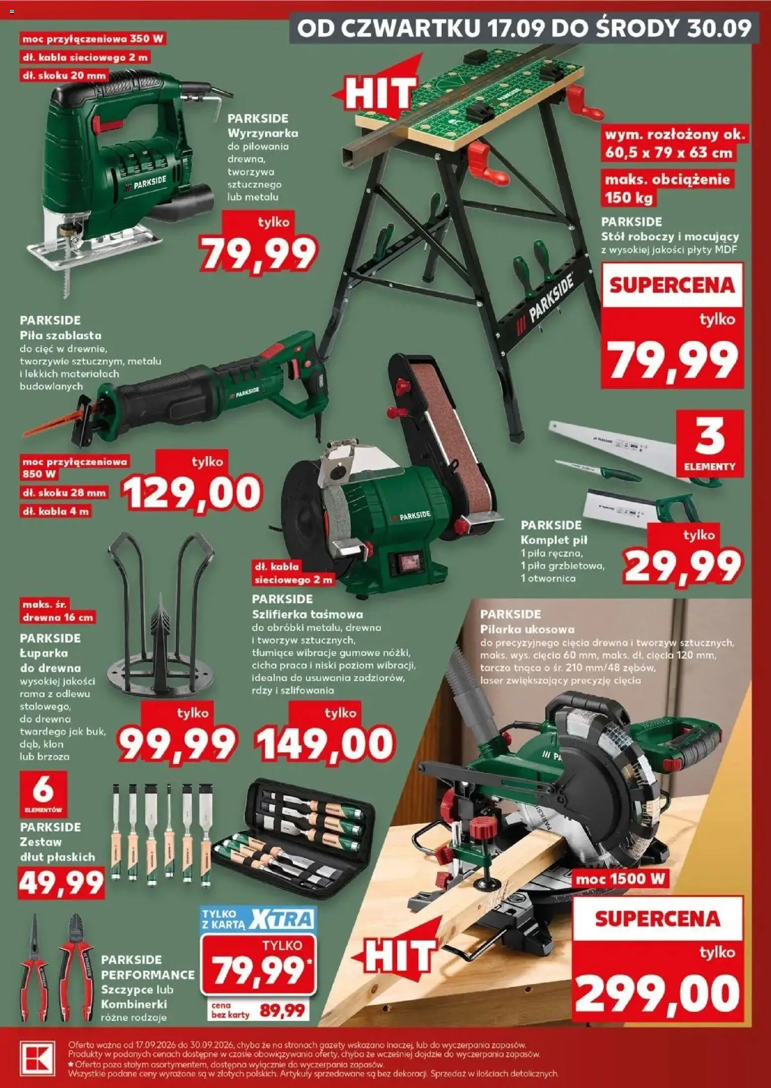 Kaufland gazetka - Złap Okazje od 17.09.2026 - od jutra PDF | Strona: 5 | Produkty: Rama, Gazety, Stół, Szlifierka