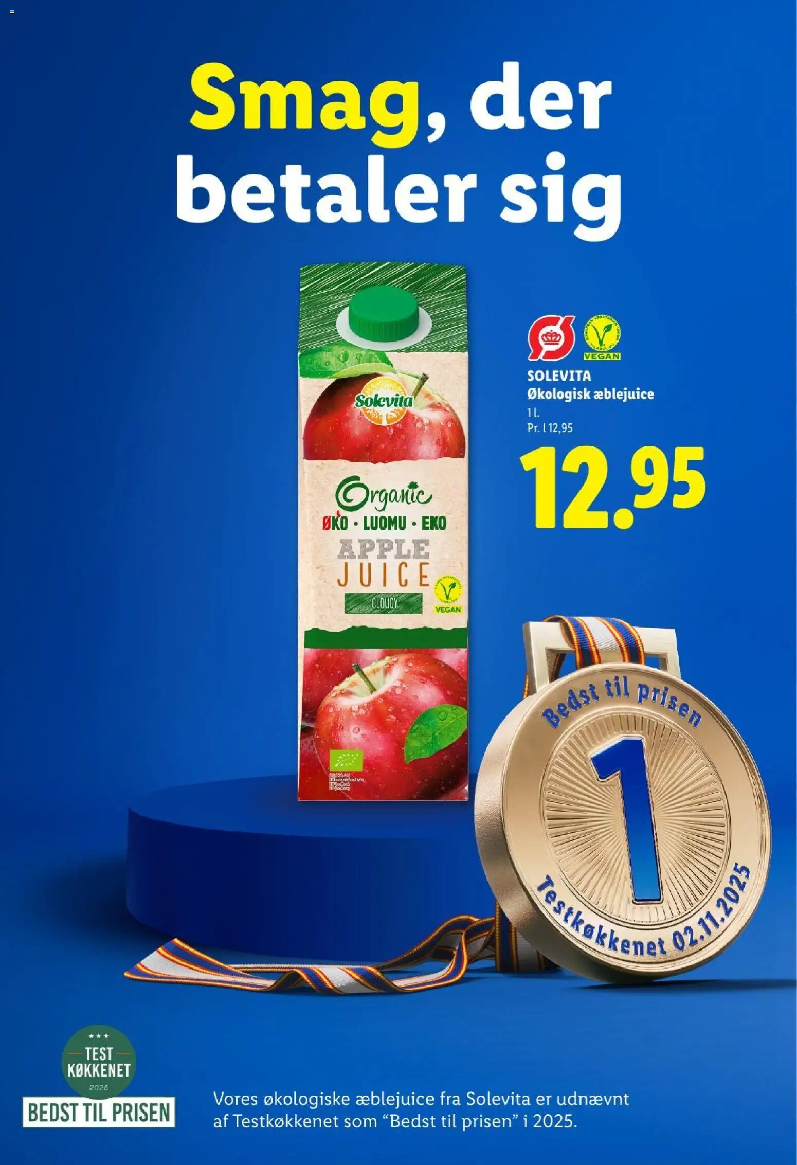 Lidl tilbudsavis – gyldig fra 25/10/2026 | Side: 40 | Produkter: Juice, Æblejuice, Søm