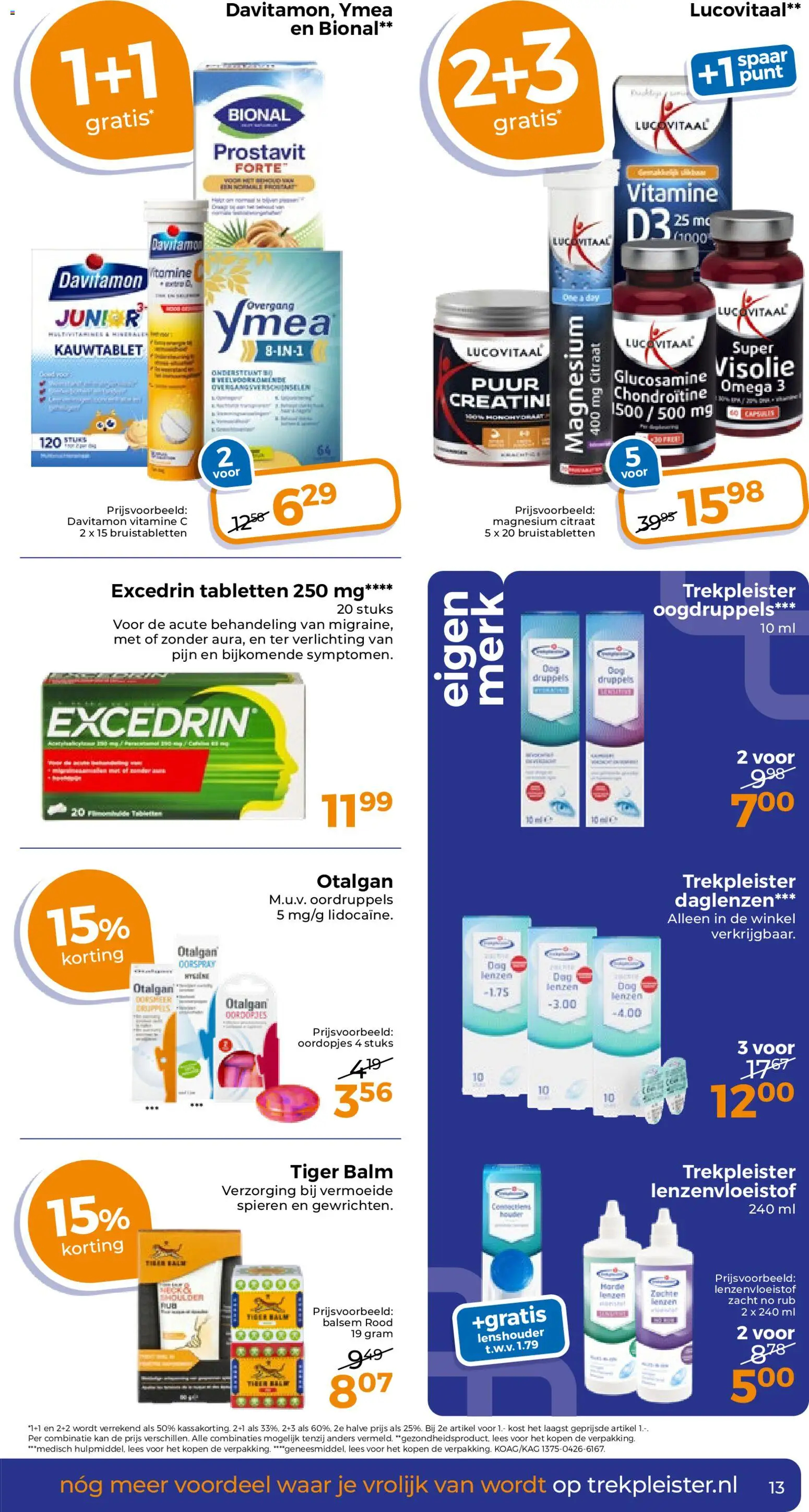 {H1} | Pagina: 13 | Producten: Káposztalevél, Kan, Verlichting, Oogdruppels